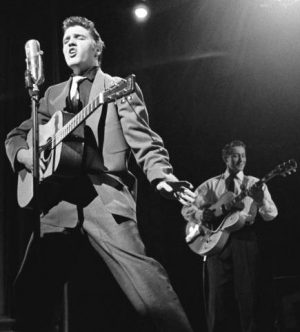 Elvis and Scotty Moore